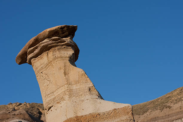 Lone Hoodoo stock photo