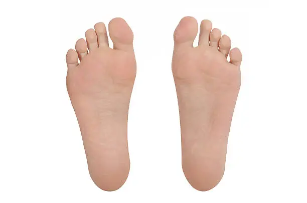 Photo of sole of foot pair