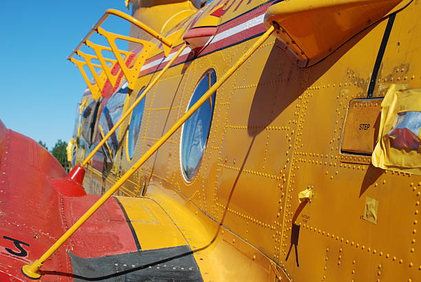 istock Retired Military rescue helicopter 151564804