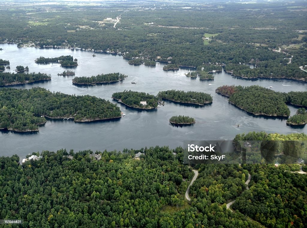 Tysiąc Wyspa region, Kanada - Zbiór zdjęć royalty-free (Kanada)