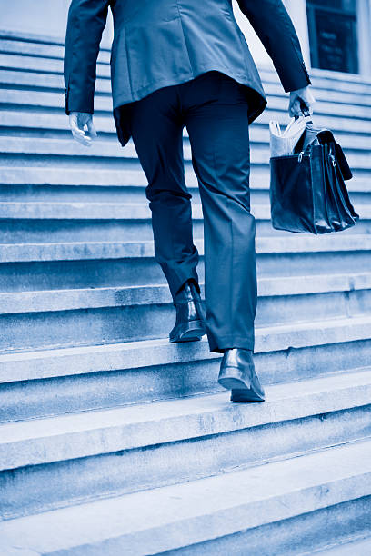 istock Businessman in a rush 151567960