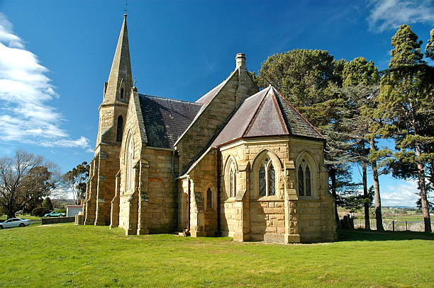 Anglican Church stock photo