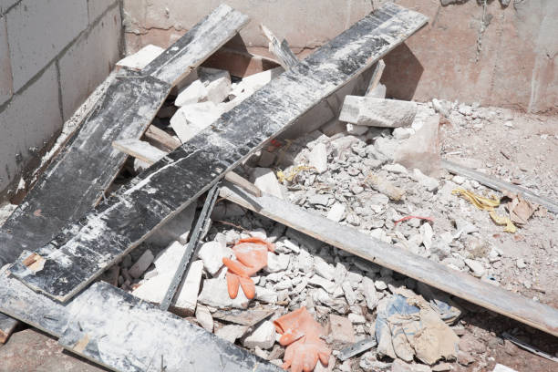 istock Cement scraps, wood scraps, construction equipment scraps 1515706732