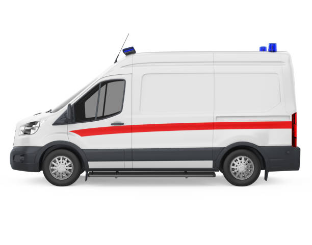Ambulance Car Isolated