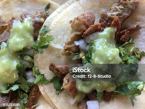 istock Authentic tripe tacos. 1515723581