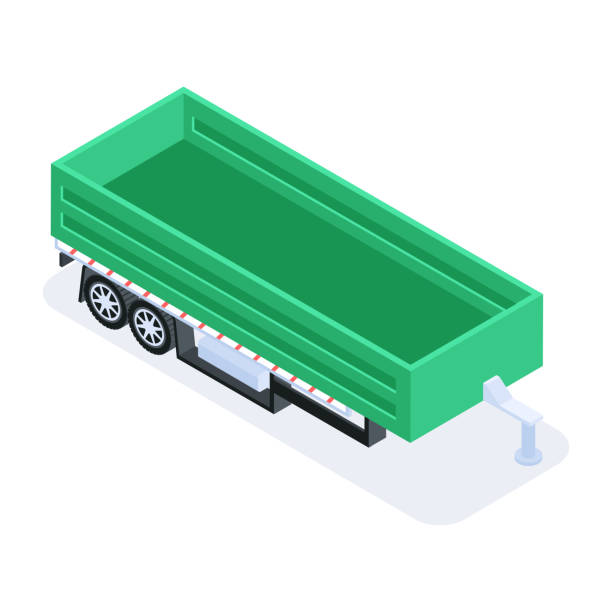 Set of Transport Isometric Icons Check these premium quality isometric transportation icons to get high-quality designs for your website, app, and other digital projects! water truck stock illustrations