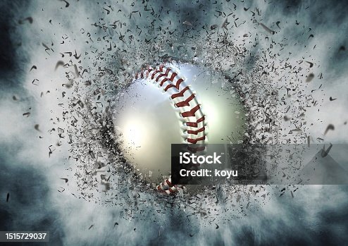 istock 3d illustration of a baseball ball spewing smoke 1515729037