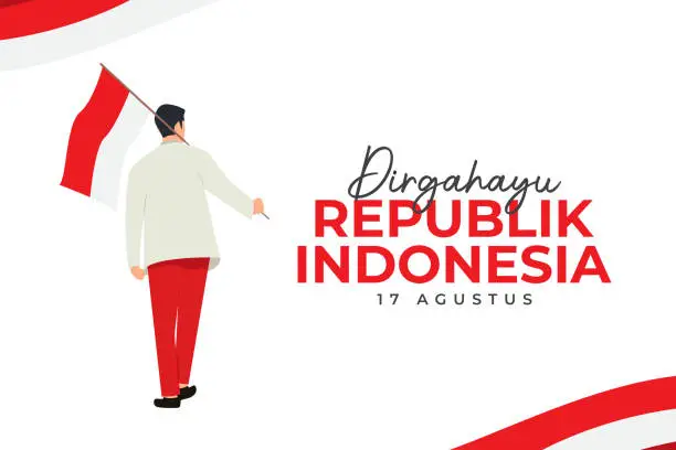 Vector illustration of Indonesia day-05