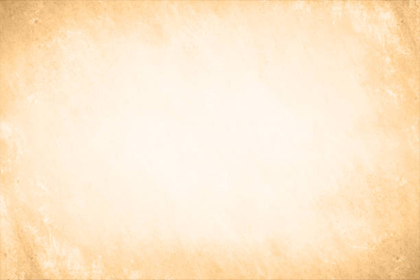 istock Light pastel brown or beige or khaki colored smudged rough texture vignette over horizontal empty blank rustic grungy vector background with copy space for text 1515828694