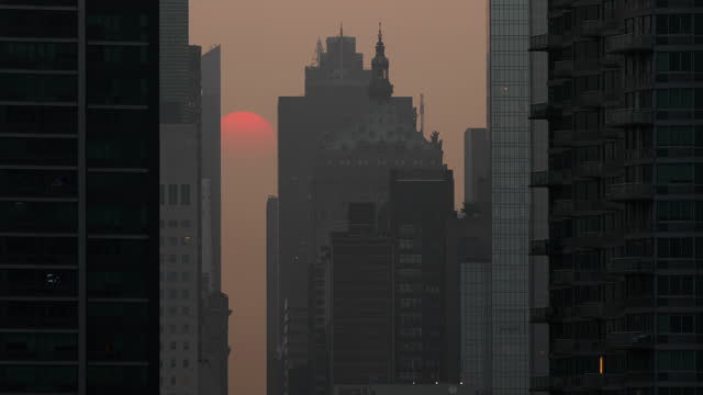Midtown Manhattan Sunset