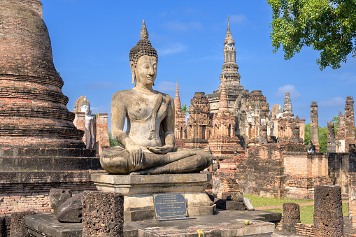 Wat Mahathat is a Buddhist temple complex (wat) in Sukhothai Historical Park, Sukhothai Province in the Northern Region of Thailand