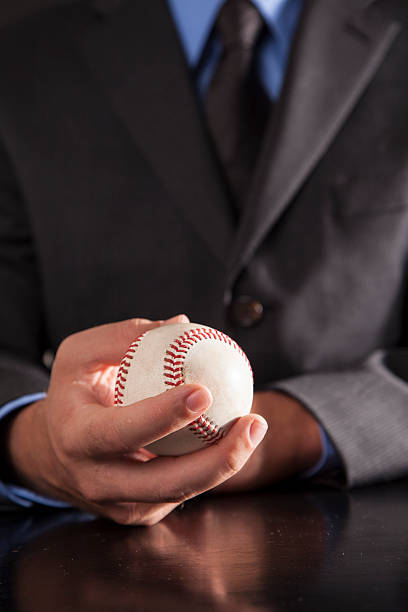 The Business of Baseball stock photo