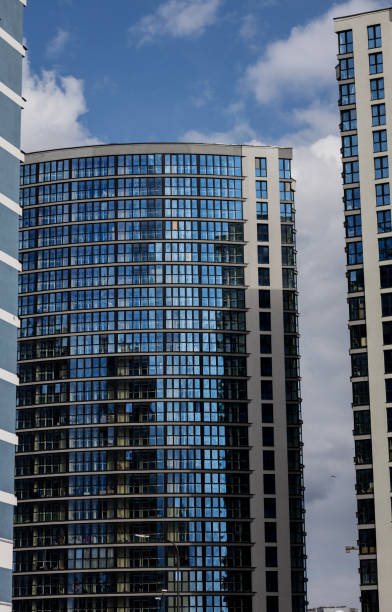 istock Modern apartment residential building 1516016158