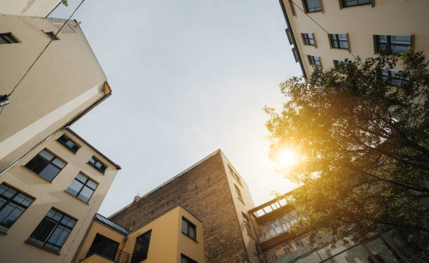 istock courtyard facade in central Berlin, a hidden gem of architectural beauty. 1516016449