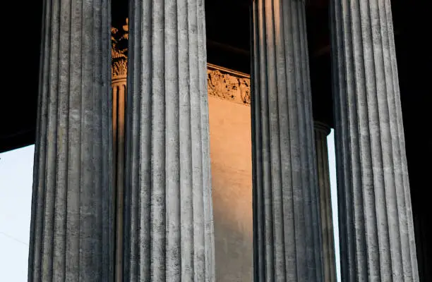 Photo of Old antique columns