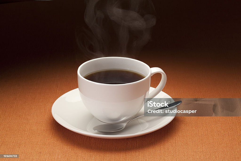 Café chaud - Photo de Blanc libre de droits
