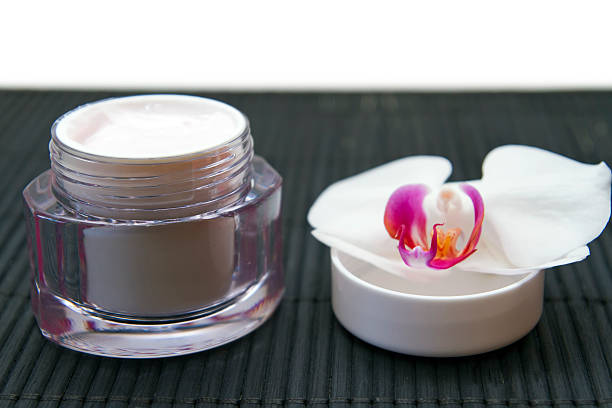 istock face cream and orchid 151606081