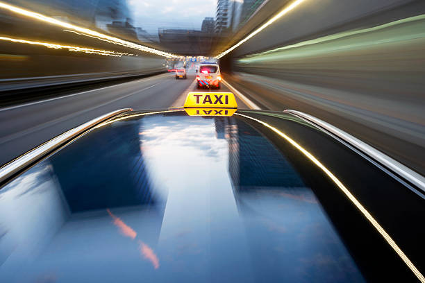 istock Speeding taxi 151609973