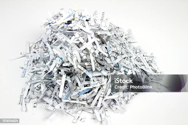 Shredded Paper Stock Photo - Download Image Now - Paper, Paper Shredder, Shredded