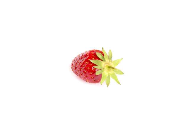 istock Strawberry isolated on white background 1516156662