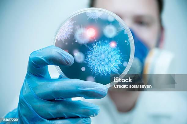 Science And Lab Research Stock Photo - Download Image Now - Bacterium, Virus, Control