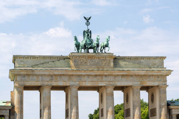 istock Brandenburg Gate In Berlin. Famous destination in Germany. 1516175024