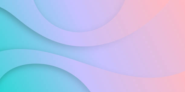 Fluid abstract design with Green gradient - Trendy background Modern and trendy background. Abstract design with fluid, liquid shapes. Beautiful color gradient. This illustration can be used for your design, with space for your text (colors used: Red, Orange, Beige, Pink, Purple, Gray, Blue, Turquoise, Green). Vector Illustration (EPS file, well layered and grouped), wide format (2:1). Easy to edit, manipulate, resize or colorize. Vector and Jpeg file of different sizes. neon turquoise stock illustrations