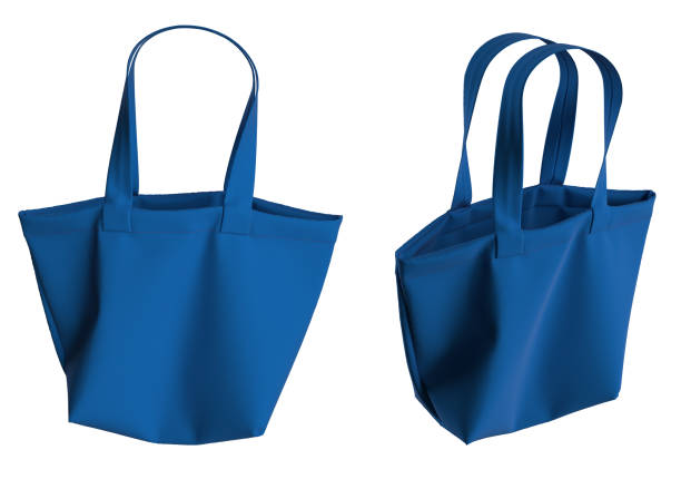 istock Shopping Bag. Isolated. Blue Bag 1516216402