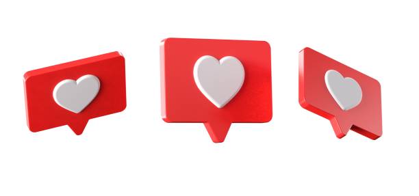 istock 3d render, several like or love social media icon on isolated background 1516239227