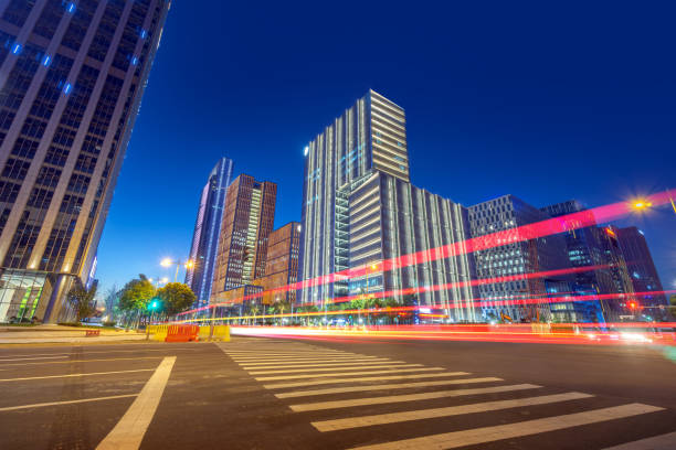 istock Modern office building in a big city 1516342207