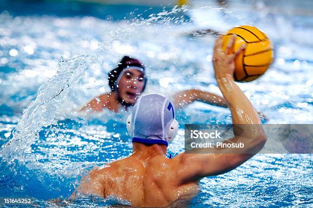 Water Polo Players Stock Photo - Download Image Now - Water Polo, Competition, Aquatic Sport