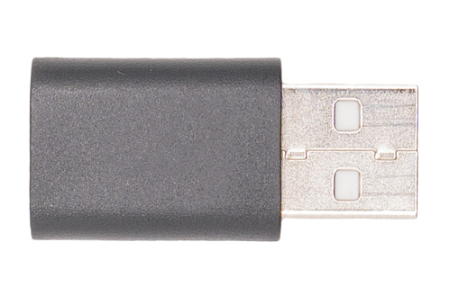 Usb flash drive. Computer usb and usb-c adapter. Technology.