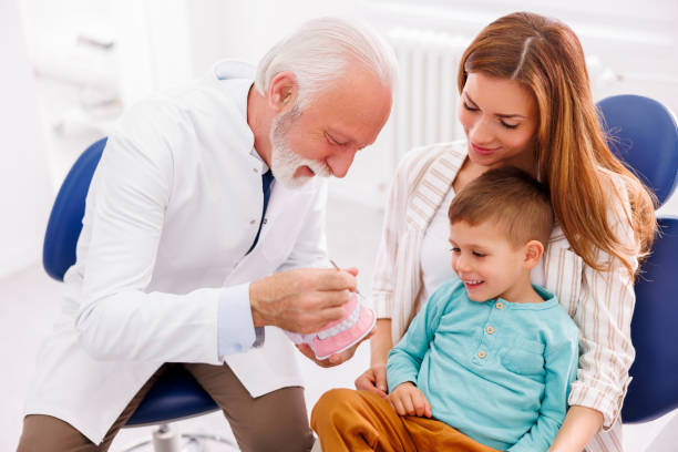 istock Child at dentist office 1516561953
