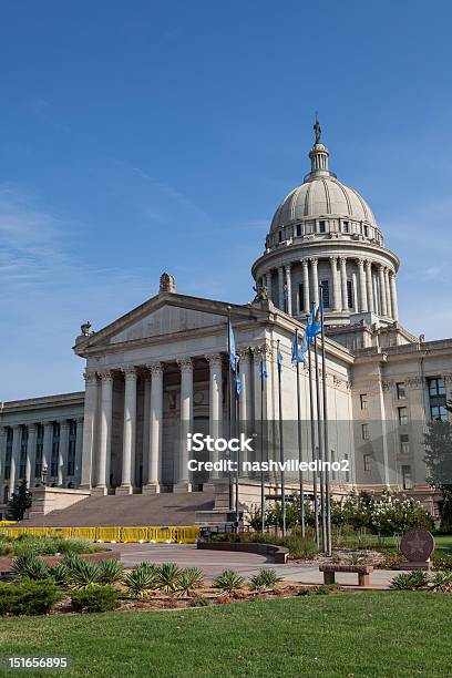 Oklahoma State House Und Dem Capitol Building Stockfoto und mehr Bilder von Kapitol von Oklahoma - Kapitol von Oklahoma, Architektur, Außenaufnahme von Gebäuden