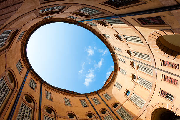 istock Courtyard Rotonda Foschini in Ferrara 151658618