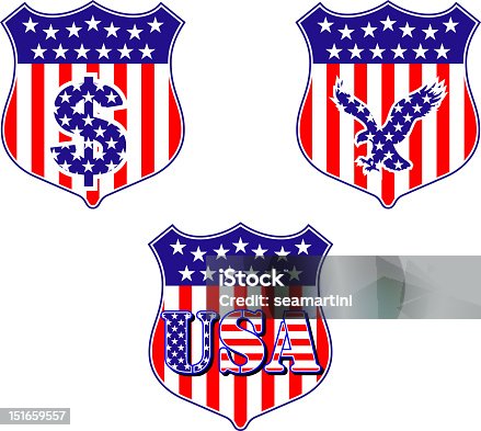 istock American patriotic symbols 151659557