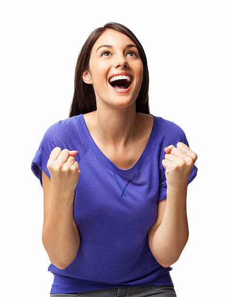istock Exhilarated Young Female - Isolated 151660148
