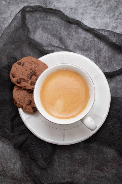 istock cup of coffee on ceraic on gray ceramic 1516607625