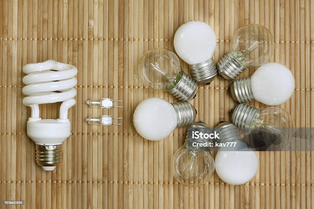 concepto de energía de eco - Foto de stock de Blanco - Color libre de derechos
