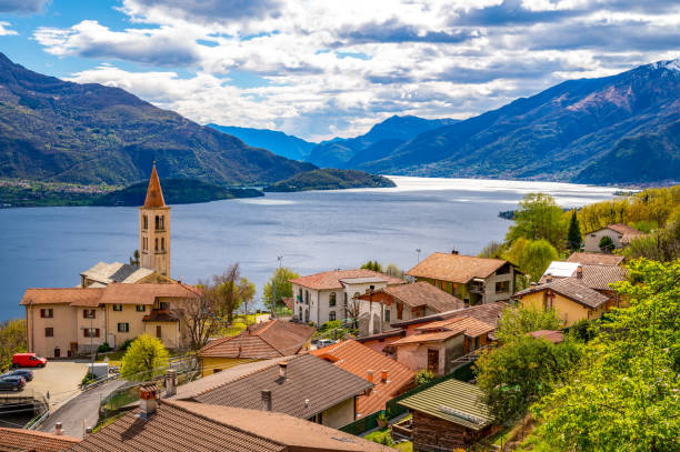istock Panorama of Lake Como from Gera Lario. 1516674450