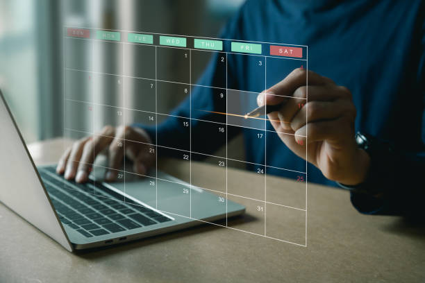istock Project management concept , analyst working with computer in management system to make report with KPI and metrics connected to database. corporate strategy for finance, operations, sales, marketing. 1516691301