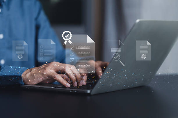 istock Service Quality assurance, Guarantee, Standards, ISO , Standards quality assurance control standardisation and certification concept. 1516691319