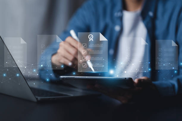 istock Service Quality assurance, Guarantee, Standards, ISO , Standards quality assurance control standardisation and certification concept. 1516691646
