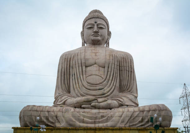 istock Giant Buddha Statue in Gaya, India 1516735233