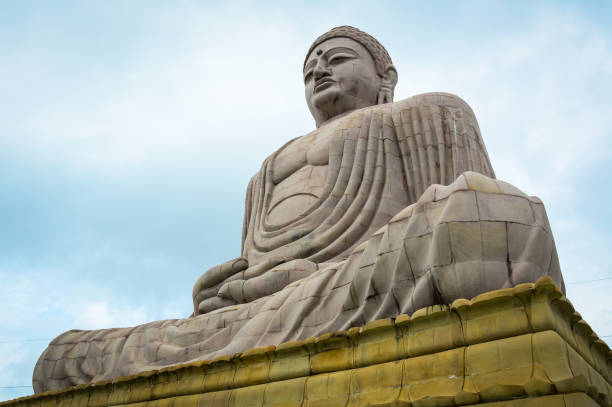 istock Giant Buddha Statue in Gaya, India 1516735806