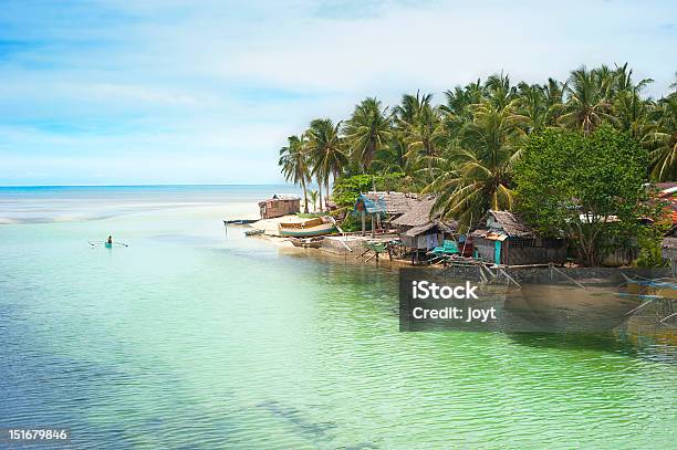 Foto de Filipinas Vila De Pescadores e mais fotos de stock de Aldeia - Aldeia, Asiático e indiano, Azul