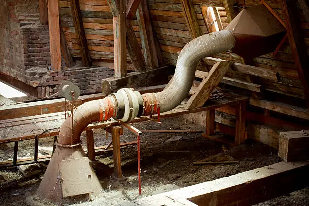 Photo of air conditioner pipe