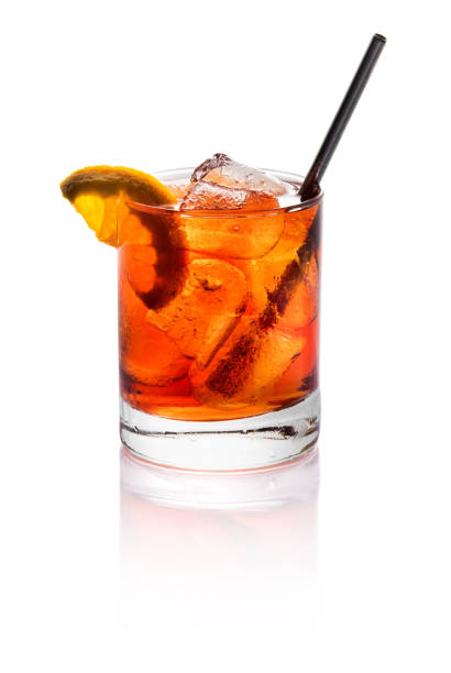 istock Negroni cocktail with orange slice 1516840958
