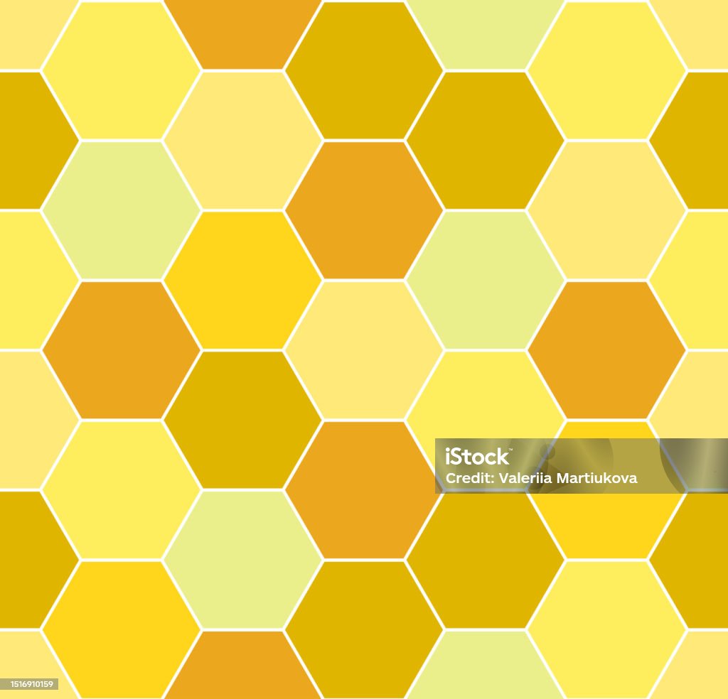 Exagonal Pattern Seamless Geometric Hexagon Vector Pattern Packing Design Multicolored ...