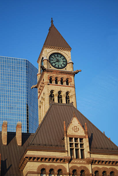 istock Clock Tower in the center of Toronto, Canada 151701846